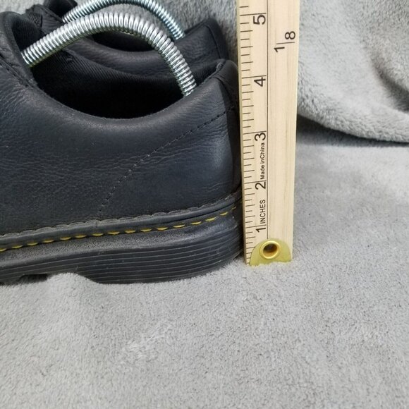 Dr. Martens Shoes Mens Size 8 Black Leather Hazeldon Grizzly Soft Wair Derby main image 11